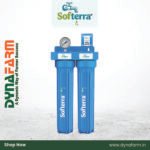 Softerra MainGuard™ 2 – 2‑Stage Mainline Water Filter | 5 Micron Sediment + Carbon Cartridge | Removes Chlorine, Odor, Rust | DIY Whole-House Filtration