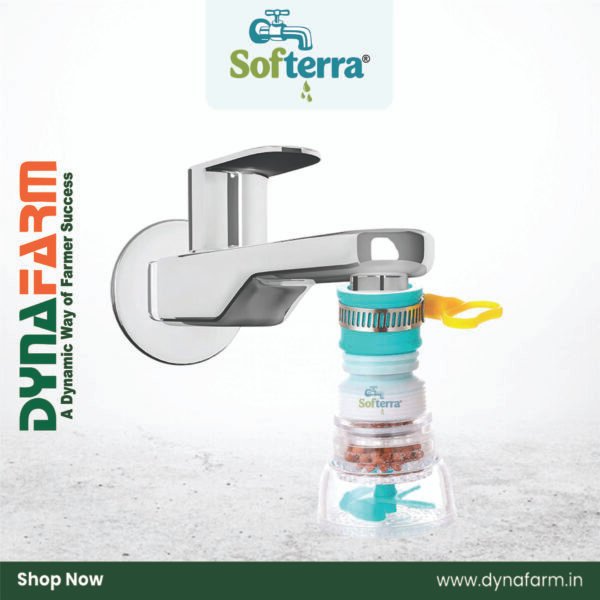 Softerra TapCarbon Flex™ -360° Flexible Tap Extender & Faucet Water Filter - Image 1