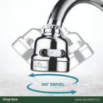 Softerra FlexiFlow™ - 360° Flexible Tap Extender + Water-Saving Nozzle - Image 6