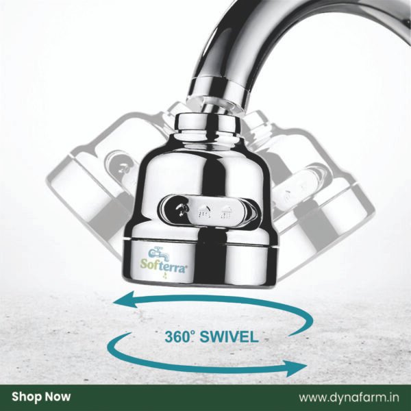 Softerra FlexiFlow™ - 360° Flexible Tap Extender + Water-Saving Nozzle - Image 6