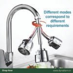 Softerra FlexiFlow™ - 360° Flexible Tap Extender + Water-Saving Nozzle - Image 9