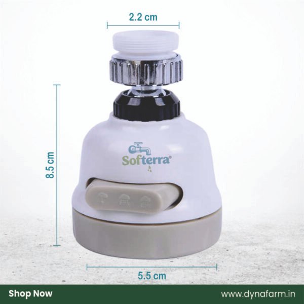 Softerra FlexiLite™ - 360° Flexible Tap Extender + Water-Saving Nozzle - Image 2
