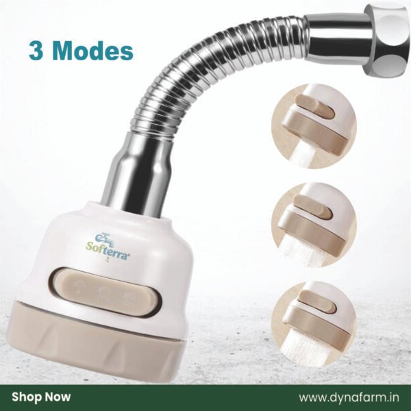 Softerra FlexiLite™ - 360° Flexible Tap Extender + Water-Saving Nozzle - Image 7