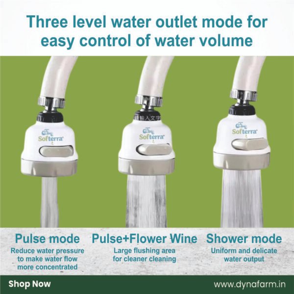 Softerra FlexiLite™ - 360° Flexible Tap Extender + Water-Saving Nozzle - Image 9