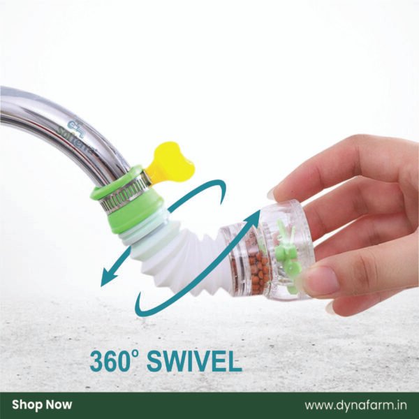 Softerra TapCarbon Flex™ -360° Flexible Tap Extender & Faucet Water Filter - Image 5