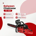 Balwaan CS‑520 Chainsaw | 52 cc 2‑Stroke Petrol Engine, 18 Inch Guide Bar - Image 3