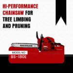 Balwaan BS‑180E Eco Chainsaw | 58 cc 2‑Stroke Engine, 18″ Guide Bar, Pocket-Friendly Power - Image 4