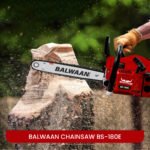 Balwaan BS‑180E Eco Chainsaw | 58 cc 2‑Stroke Engine, 18″ Guide Bar, Pocket-Friendly Power - Image 6