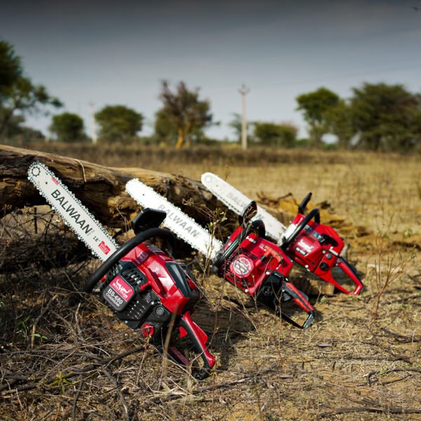 Balwaan BS‑680 Ultimate Chainsaw | 68 cc 2-Stroke Engine, 18″ Guide Bar, Free Sharpening Kit & 2T Oil - Image 8