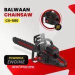 Balwaan CS‑580 Ultimate Chainsaw | 58 cc 2-Stroke Engine, 24 Inches Guide Bar - Image 5