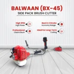 Balwaan BX‑45 Side Pack Brush Cutter (45cc, 2-Stroke Engine, Heavy-Duty Agricultural Use) - Image 2