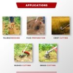 Balwaan BX‑35T Backpack Brush Cutter with Tiller Attachment (35cc, 2-Stroke Engine, Dual-Function: Grass Cut & Soil Tilling) - Image 4