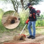 Balwaan BX‑35T Backpack Brush Cutter with Tiller Attachment (35cc, 2-Stroke Engine, Dual-Function: Grass Cut & Soil Tilling) - Image 6