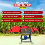 Balwaan CH-300 Chaff Cutter with 3HP Motor (600 kg/hr Output, 4‑Blade Cutter,2800 RPM, Compact Design for Small Dairy Farms)  - Image 6