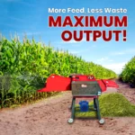 Balwaan CH-300 Chaff Cutter with 3HP Motor (600 kg/hr Output, 4‑Blade Cutter,2800 RPM, Compact Design for Small Dairy Farms)  - Image 7