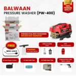 Balwaan PW‑400 High Pressure Washer (1800W, Heavy Duty) – Electric Power Washer for Car, Bike, Home & Outdoor Cleaning - Image 7