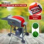Balwaan CH-120 Chaff Cutter with 2HP Motor (4 Blades, 1440 RPM, Compact Design for Small Dairy Farms) - Image 6