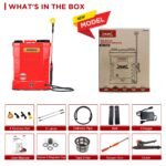 Balwaan BS‑22D | Double Motor Battery Sprayer |12x12 Battery, High Pressure up to 20 ft, 20L Knapsack Spray Pump - Image 6