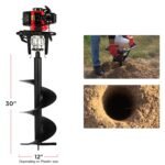 Balwaan BE‑52 Earth Auger 52cc (8/12 Inch Bit Optional, 2-Stroke Petrol Engine) – Heavy Duty Auger Machine for Farming, Fencing & Plantation - Image 6