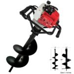 Balwaan BE-63 Earth Auger with 8 & 12 inch Planter | 63 cc 2 Stroke Powerful Heavy Duty Petrol Engine | Suitable for Digging Holes, Plantation & Fencing Purpose - Image 2