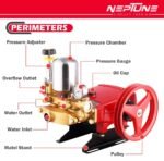 Neptune HTP Tractor Mounted Sprayer – Silver, Gold & Gold Plus (High Pressure Triplex Cylinder Pump for Agriculture, Tractor PTO Operated) - Image 2