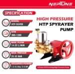 Neptune HTP Tractor Mounted Sprayer – Silver, Gold & Gold Plus (High Pressure Triplex Cylinder Pump for Agriculture, Tractor PTO Operated) - Image 7