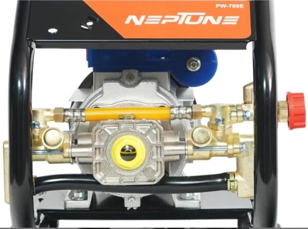 Neptune 1100W Electric Portable Power Sprayer (Brass High-Pressure Pump, Spray Gun, Hose – for Farming, Gardening & Vehicle Cleaning) - Image 5