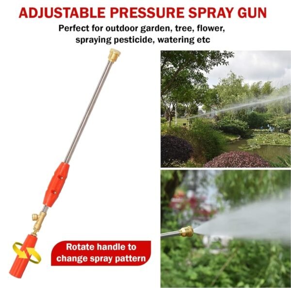 Neptune PS‑50 Portable Trolley Power Sprayer (26 cc 2‑Stroke Petrol Engine, 50 L Tank, 6–8 L/min Flow) - Image 6