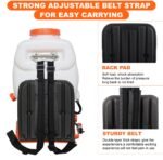 Neptune NF‑608 2-Stroke Knapsack Power Sprayer (26cc Petrol Engine, Brass Pump, 16L Tank, 200 PSI High Pressure) - Image 4