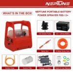 Neptune PBS-13 Plus Double Pump Battery Sprayer – 12V 12Ah | 16L Tank | High Pressure Dual Motor - Image 5