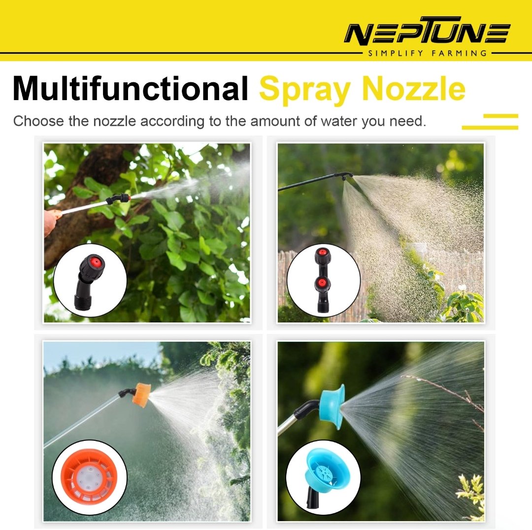 Oplus_16777216 Neptune CK-12 Knapsack Battery Sprayer – 12V 8Ah | 20L Tank | High-Pressure Knapsack Sprayer Pump - Image 5