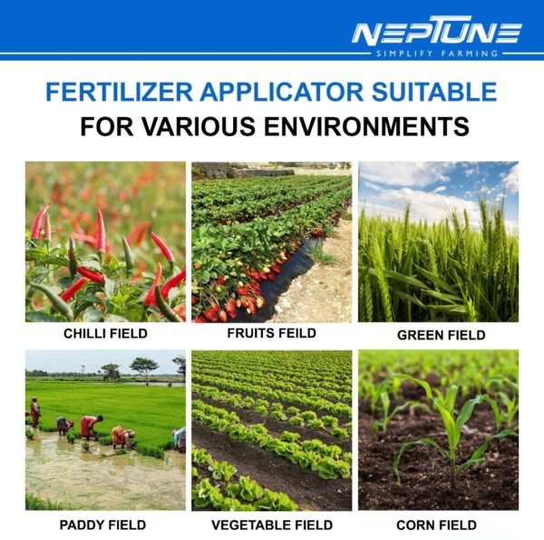 Neptune Backpack Double‑Head Manual Fertilizer Dispenser (20 L Tank, Ergonomic Design) - Image 9