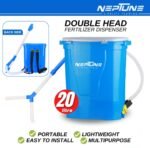 Neptune Backpack Double‑Head Manual Fertilizer Dispenser (20 L Tank, Ergonomic Design) - Image 3