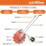 Neptune Manual Seeder MS‑12T (Hand-Operated, 12‑Teeth Roller Seeder) - Image 4