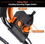 Neptune NC-40B Cordless Electric Garden Tiller Cultivator (11-Inch, 2x20V Lithium Battery, 4Ah, with Charger) – Ideal for Soil Loosening & Garden Beds - Image 4