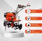 Neptune NWP‑170 Petrol Power Weeder (5 HP, 2‑Forward + 1‑Reverse, 92 cm Cultivation Width) - Image 3