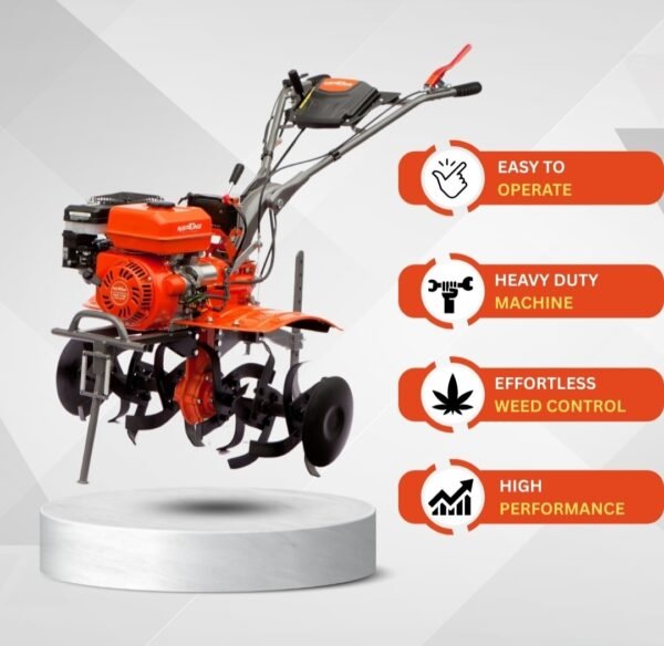 Neptune NWP‑170 Petrol Power Weeder (5 HP, 2‑Forward + 1‑Reverse, 92 cm Cultivation Width) - Image 3