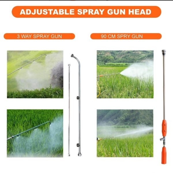 Neptune VN‑767 4‑Stroke Backpack Power Sprayer (25.6cc Petrol Engine, Aluminium Pump, 200 PSI, 25 L Tank) - Image 7