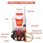 Neptune VN‑900 4-Stroke Knapsack Power Sprayer (35cc Petrol Engine, Brass Pump, 50 PSI, High Pressure) - Image 2