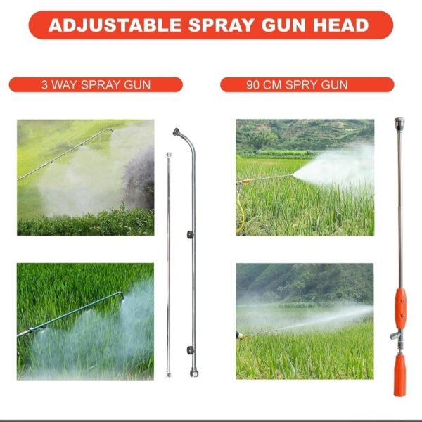 Neptune VN‑900 4-Stroke Knapsack Power Sprayer (35cc Petrol Engine, Brass Pump, 50 PSI, High Pressure) - Image 7