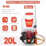 Neptune VN‑900 4-Stroke Knapsack Power Sprayer (35cc Petrol Engine, Brass Pump, 50 PSI, High Pressure) - Image 5