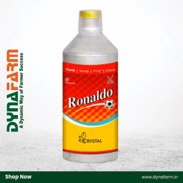 Crystal Ronaldo™ – Oxyfluorfen 23.5% EC | Herbicide for Onion, Groundnut & Broadleaf Weeds - Image 1