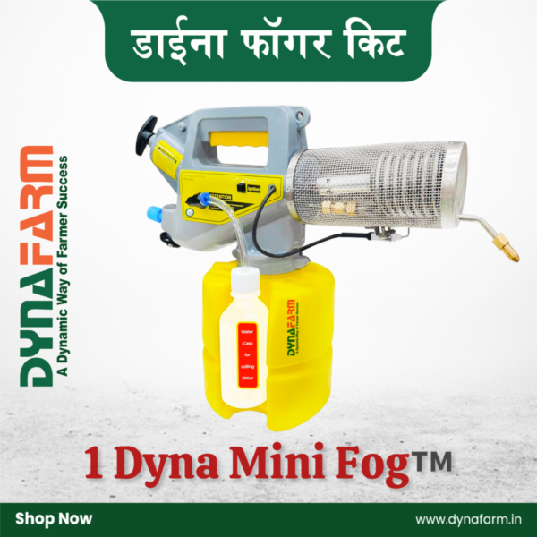 Dyna Mini Fog™ Combo Kit – Standard Thermal Fogging Machine with 4 Butane Gas Canisters + 1 Heranba Delfog Insecticide (1 Litre) - Image 2