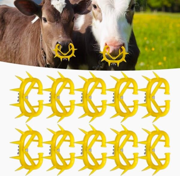 Cow Nose Pin – Plastic & Steel Restraining Ring for Cattle & Bulls - Image 6