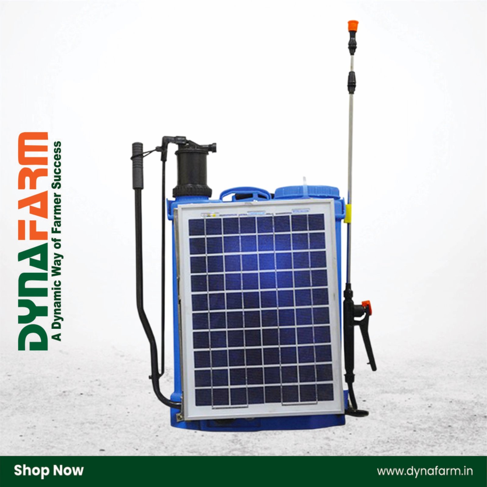 IMG_5067.JPEG Neptune BS-51 Solar-Powered Battery Operated Knapsack Sprayer | (12V 8Ah Battery | 20L Tank | Dual Operation: Battery + Manual Pump) - Image 1