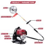 Neptune BPK‑360 4‑Stroke Backpack Petrol Brush Cutter (35 cc Engine, Loop Handle, Heavy‑Duty) - Image 3