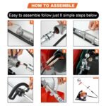 Neptune 52cc Backpack Petrol Brush Cutter (2‑Stroke Engine, Loop Handle, Heavy-Duty) - Image 6