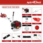 Neptune BC‑520 52cc Side-Pack Petrol Brush Cutter (2‑Stroke Engine, Loop Handle, Heavy-Duty Performance) - Image 5