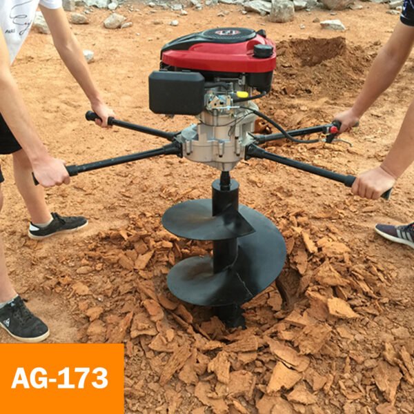 Neptune AG‑173 Double‑Person Earth Auger (173cc 4-Stroke Petrol Engine, 12″ Drill Bit) - Image 5