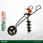 Neptune AG‑62T Trolley Earth Auger (63cc 2‑Stroke Petrol Engine, 12″ Drill Bit, Single‑Person Operated)